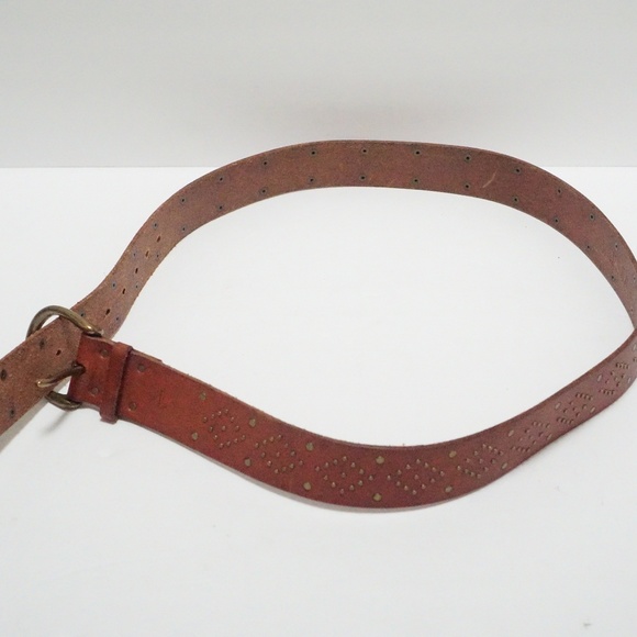 Lauren Ralph Lauren brown studded belt - Picture 6 of 6